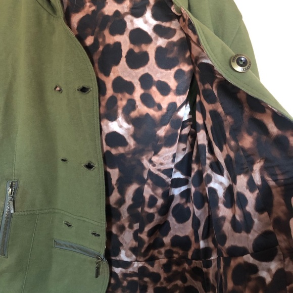Army Green Coat - Picture 2 of 4